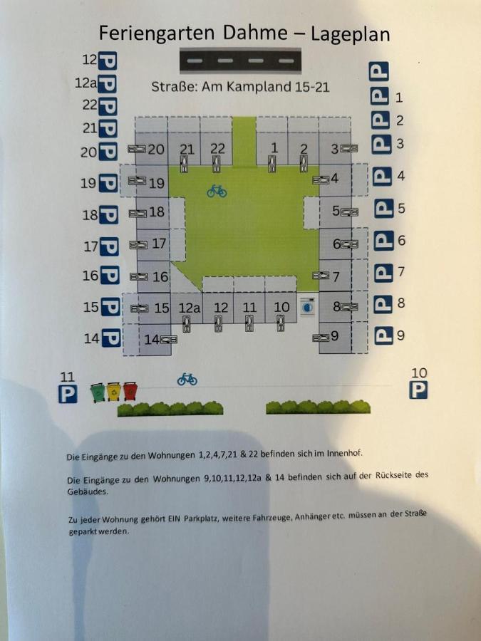 Feriengarten Dahme W 20 Extérieur photo